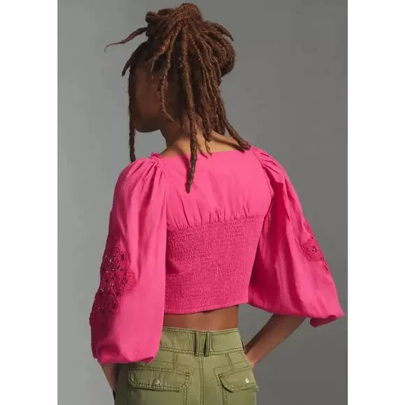 Farm Rio Lace Blouse NWT size medium - Picture 3 of 9